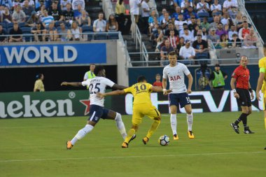 Paris Saint-Germain, Tottenham Hotspur 'a karşı 22 Temmuz 2017' de Orlando Florida 'daki Citrus Bowl' da. 