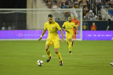 Paris Saint-Germain, Tottenham Hotspur 'a karşı 22 Temmuz 2017' de Orlando Florida 'daki Citrus Bowl' da.   