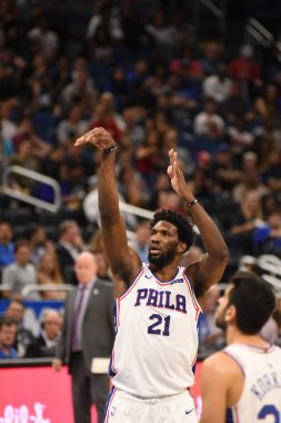 Orlando Magic, Philadelphia 76ers 'ı 14 Kasım 2018' de Orlando Florida 'daki Amway Center' da ağırlıyor..
