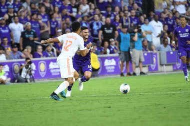 Orlando City SC, 6 Ağustos Salı günü Orlando Florida 'daki Exploria Stadyumu' nda oynanan ABD Kupası sırasında Atlanta United FC 'ye ev sahipliği yaptı..