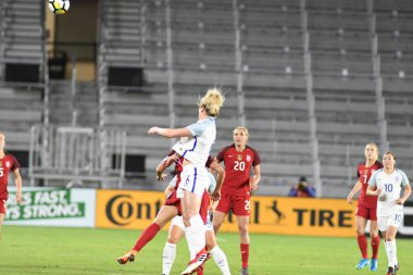 ABD, 7 Mart 2018 tarihinde Orlando City Stadyumu 'ndaki SheBelives Kupası' nda İngiltere ile karşı karşıya geldi..  