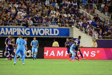 Orlando City SC 28 Ağustos 2016 'da Orlando Florida' daki Camp World Stadyumu 'nda New York City FC' ye ev sahipliği yaptı..