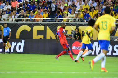 Brezilya, 8 Haziran 2016 tarihinde Orlando Florida 'daki Copa America Centenario' da Haiti ile karşılaştı..