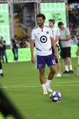 30 Temmuz 2019 'da Orlando Florida' da Disney 'in Vahşi Spor Dünyası' nda MLS All-Star Yetenek Yarışması.