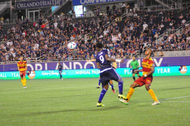 Orlando City SC, 29 Haziran 2016 'da Orlando Florida' daki Kamp Dünyası Stadyumu 'nda Fort Lauderdale Strikers' a ev sahipliği yaptı..