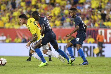 ABD Kolombiya 'ya karşı Raymond James Stadyumu' nda 11 Ekim 2018 'de.  