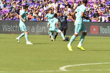 Orlando City SC 20 Nisan 2019 'da Orlando City Stadyumu' nda Vancouver Whitecaps 'a ev sahipliği yapıyor. Fotoğraf: Marty Jean-Louis