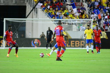 Brezilya, 8 Haziran 2016 tarihinde Orlando Florida 'daki Copa America Centenario' da Haiti ile karşılaştı..