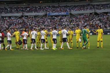 Paris Saint-Germain, Tottenham Hotspur 'a karşı 22 Temmuz 2017' de Orlando Florida 'daki Citrus Bowl' da.   