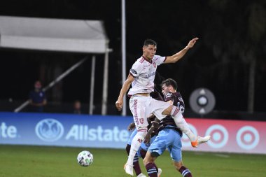 Real Salt Lake, 12 Temmuz 2020 'de Orlando Florida' da düzenlenen MLS Sırt Turnuvası sırasında Colorado Rapids ile karşı karşıya.