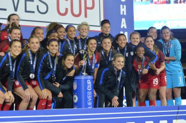 ABD, 7 Mart 2018 tarihinde Orlando City Stadyumu 'ndaki SheBelives Kupası' nda İngiltere ile karşı karşıya geldi..  