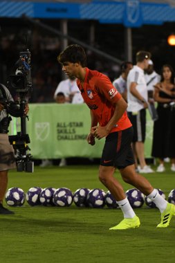 30 Temmuz 2019 'da Orlando Florida' da Disney 'in Vahşi Spor Dünyası' nda MLS All-Star Yetenek Yarışması.