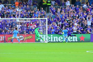 Orlando City, 5 Mart 2017 'de Orlando City Stadyumu' nda NYC FC 'ye ev sahipliği yaptı..  