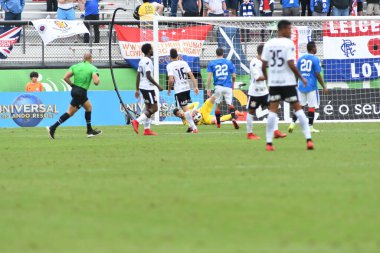 13 Ocak 2018 'de Orlando Florida' daki Spektrum Stadyumu 'nda düzenlenen Florida Kupası' nda Korucular Corinthianlara karşı..