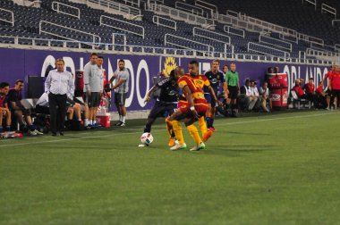 Orlando City SC, 29 Haziran 2016 'da Orlando Florida' daki Kamp Dünyası Stadyumu 'nda Fort Lauderdale Strikers' a ev sahipliği yaptı..
