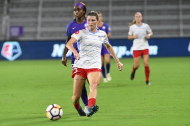 Orland Pride, 25 Ağustos 2018 'de Orlando Florida' daki Exploria Stadyumu 'nda Chicago Red Stars' a ev sahipliği yapıyor..  
