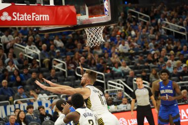 Orlando Magic 10 Kasım 2019 'da Indiana Pacers' ı Amway Center 'da ağırlıyor. Fotoğraf: Marty Jean-Louis