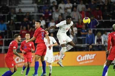 Amerikan Futbol Takımı 15 Kasım 2019 Cuma günü Orlando Florida 'daki Exploria Stadyumu' nda oynanan Concacaf Uluslar Ligi karşılaşmasında Kanada 'ya ev sahipliği yapmaktadır.