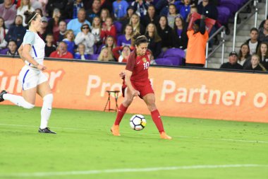 ABD, 7 Mart 2018 tarihinde Orlando City Stadyumu 'ndaki SheBelives Kupası' nda İngiltere ile karşı karşıya geldi..  