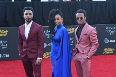 Kırmızı Halı Fotoğrafları 29 Mart 2019 Cumartesi günü Las Vegas 'taki Orleans Resort' ta düzenlenen 34. Yıldız Ödülleri sırasında çekildi.