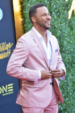 24 Mart 2018 Cumartesi günü Las Vegas 'taki Orleans Resort' ta düzenlenen 33. Yıldız Ödülleri Kırmızı Halı sırasında ünlüler.