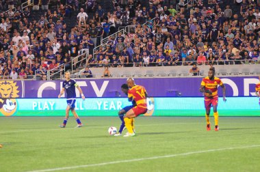Orlando City SC, 29 Haziran 2016 'da Orlando Florida' daki Kamp Dünyası Stadyumu 'nda Fort Lauderdale Strikers' a ev sahipliği yaptı..