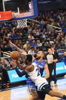 Orlando Magic, 7 Şubat 2019 'da Orlando, Florida' da bulunan Amway Arena 'da Minnesota Timberwolves' a ev sahipliği yapar..  