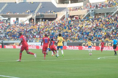 Brezilya, 8 Haziran 2016 tarihinde Orlando Florida 'daki Copa America Centenario' da Haiti ile karşılaştı.. 