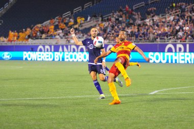 Orlando City SC, 29 Haziran 2016 'da Orlando Florida' daki Kamp Dünyası Stadyumu 'nda Fort Lauderdale Strikers' a ev sahipliği yaptı..