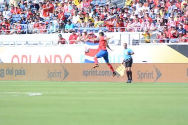 Kosta Rika, Copa America Centenario sırasında Paraguay ile Orlando Florida 'daki Dünya Kampı Stadyumu' nda karşılaştı.. 