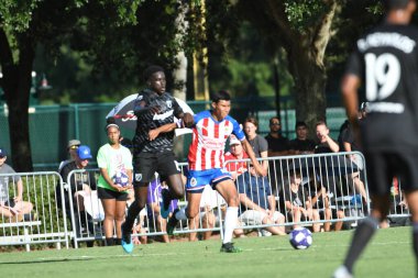 30 Temmuz 2019 'da Orlando Florida' daki Disney 'in Vahşi Spor Dünyası' nda düzenlenen MLS Allstar Haftası sırasında MLS Homegrown oyunu.