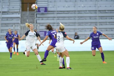 Orlando Pride, 23 Mayıs 2018 'de Orlando Florida' daki Exploria Stadyumu 'nda Kuzey Carolina Cesareti' ne ev sahipliği yapmaktadır..  