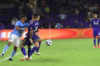 Orlando City 26 Temmuz 2018 'de Florida Exploria Stadyumu' nda NYC FC 'ye ev sahipliği yaptı. Fotoğraf: Marty Jean-Louis