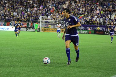 Orlando City, 24 Ağustos 2016 'da Orlando Florida' daki Kamp Dünyası Stadyumunda Toronto FC 'ye ev sahipliği yaptı..