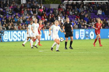 ABD, 7 Mart 2018 tarihinde Orlando City Stadyumu 'ndaki SheBelives Kupası' nda İngiltere ile karşı karşıya geldi..  
