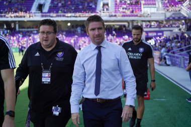 Orlando City SC 20 Nisan 2019 'da Orlando City Stadyumu' nda Vancouver Whitecaps 'a ev sahipliği yapıyor..  
