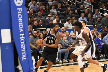 Orlando Magic, 19 Aralık 2018 tarihinde Orlando Florida 'daki Amway Center' da San Antonio Spurs 'a ev sahipliği yapmaktadır.. 