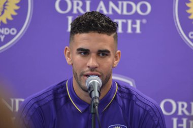 Orlando City SC, Dom Dwyer 'ı tanıtmak için bir basın toplantısı düzenledi..  