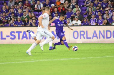 Orlando City 20 Şubat 2019 Çarşamba günü Orlando Fl 'daki Orlando City Stadyumu' nda New England 'a ev sahipliği yaptı. 