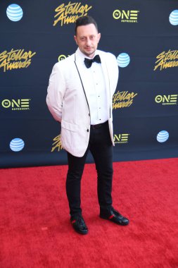 24 Mart 2018 Cumartesi günü Las Vegas 'taki Orleans Resort' ta düzenlenen 33. Yıldız Ödülleri Kırmızı Halı sırasında ünlüler.