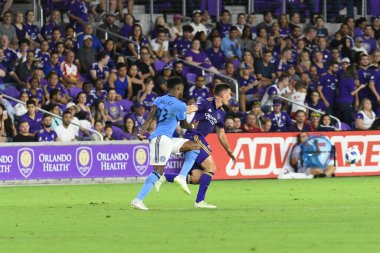 Orlando City 26 Temmuz 2018 'de Florida Exploria Stadyumu' nda NYC FC 'ye ev sahipliği yaptı. Fotoğraf: Marty Jean-Louis
