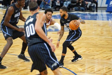 Orlando Magic, Orlando, Florida 'daki sezon açılışında Cleveland Cavaliers' ı Amway Center 'da ağırlıyor..