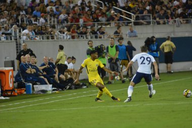 Paris Saint-Germain, Tottenham Hotspur 'a karşı 22 Temmuz 2017' de Orlando Florida 'daki Citrus Bowl' da.   