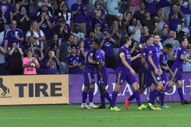 Orlando City SC 1 Eylül 2018 'de Florida Exploria Stadyumu' nda Philadelphia Union 'a ev sahipliği yaptı.