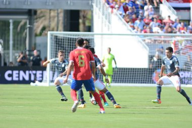 Kosta Rika, Copa America Centenario sırasında Paraguay ile Orlando Florida 'daki Dünya Kampı Stadyumu' nda karşılaştı..  