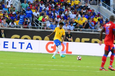 Brezilya, 8 Haziran 2016 tarihinde Orlando Florida 'daki Copa America Centenario' da Haiti ile karşılaştı..