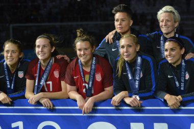 ABD, 7 Mart 2018 tarihinde Orlando City Stadyumu 'ndaki SheBelives Kupası' nda İngiltere ile karşı karşıya geldi..  