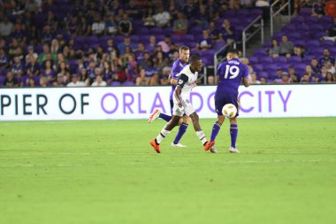 Orlando City SC 1 Eylül 2018 'de Florida Exploria Stadyumu' nda Philadelphia Union 'a ev sahipliği yaptı. Fotoğraf: Marty Jean-Louis