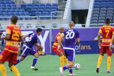 Orlando City SC, 29 Haziran 2016 'da Orlando Florida' daki Kamp Dünyası Stadyumu 'nda Fort Lauderdale Strikers' a ev sahipliği yaptı..