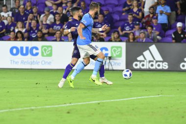 Orlando City 26 Temmuz 2018 'de Florida Exploria Stadyumu' nda NYC FC 'ye ev sahipliği yaptı. Fotoğraf: Marty Jean-Louis